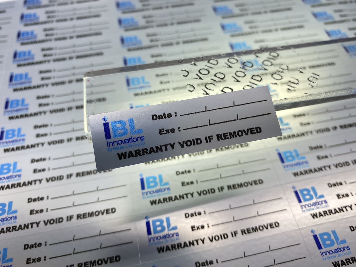 สติ๊กเกอร์วอยด์รับประกัน